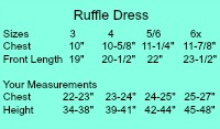 Rosie Applique Ruffle Dress